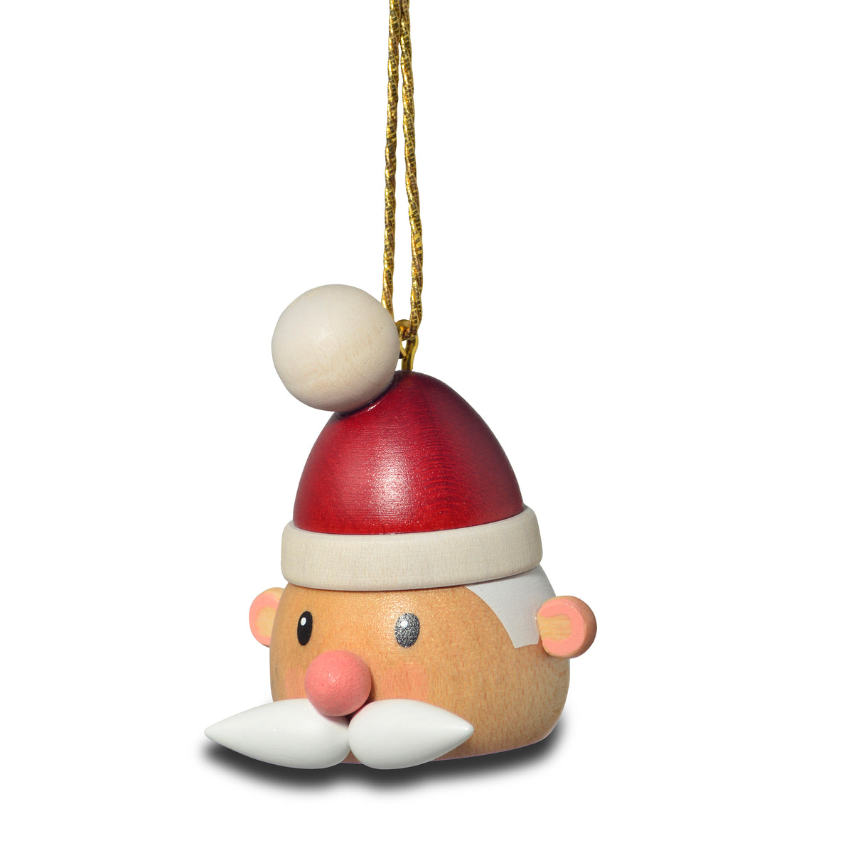 Baumbehang "Weihnachtsmannkopf", 5 cm von KWO, Art. 81800