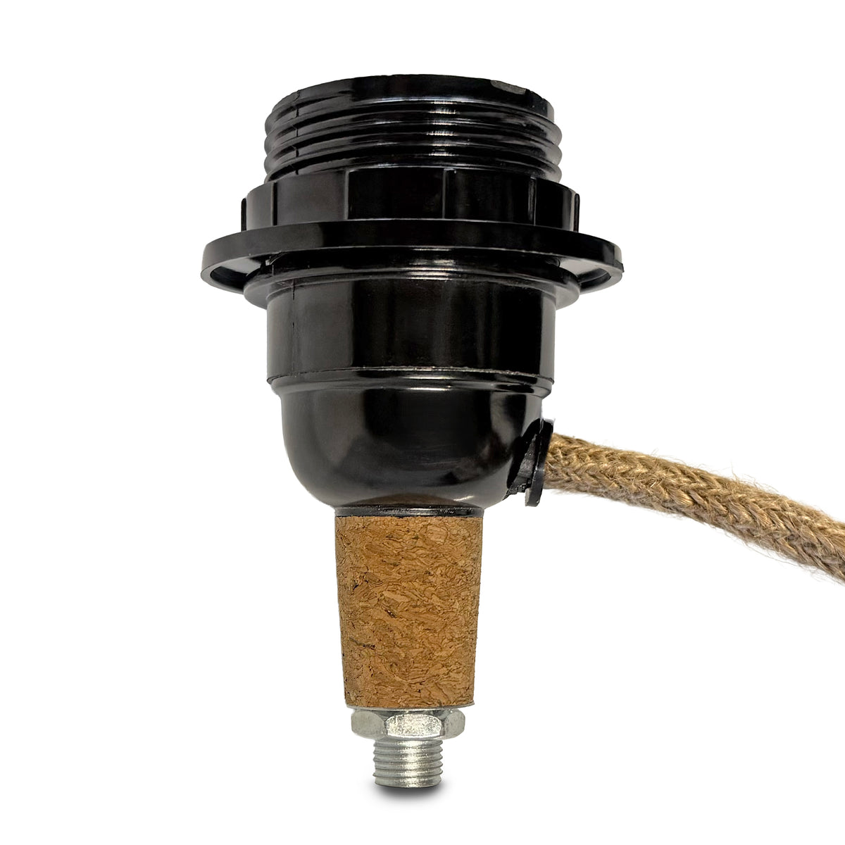 Nussknacker Tischlampe "Ocker & Naturleinen", 54 cm von KWO, Art. 20771, Ansicht 5