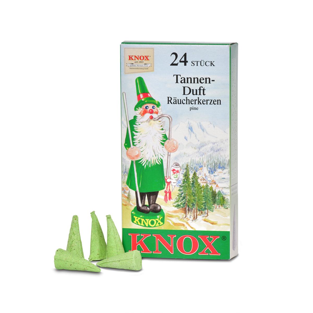 Räucherkerzen Tannenduft Knox von KWO, Art. 60003