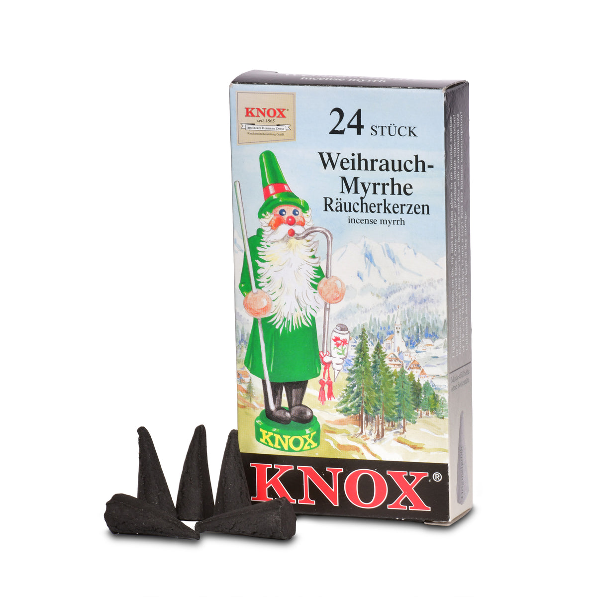 Räucherkerzen Weihrauch-Myrrhe Knox von KWO, Art. 60035