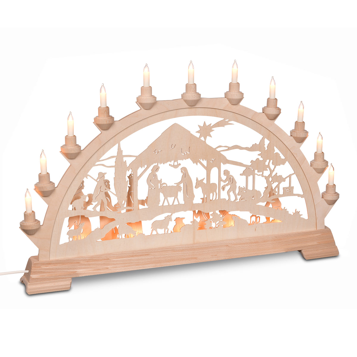 Schwibbogen - Christi Geburt mit Königen von KWO, Art. 62004