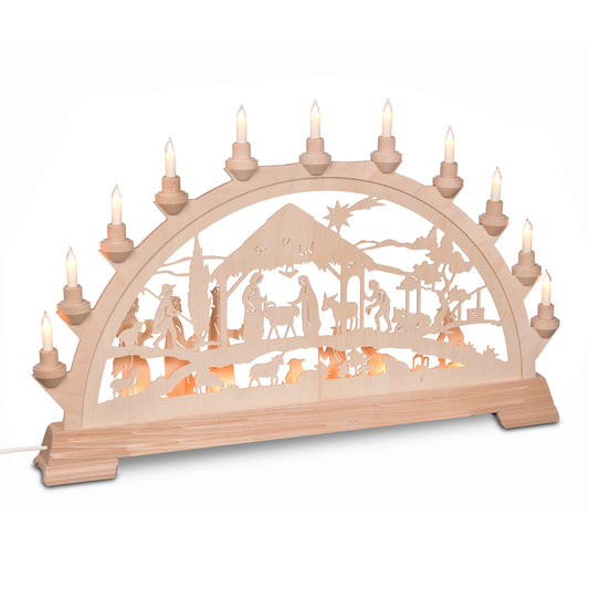 Schwibbogen - Christi Geburt mit Königen von KWO, Art. 62004