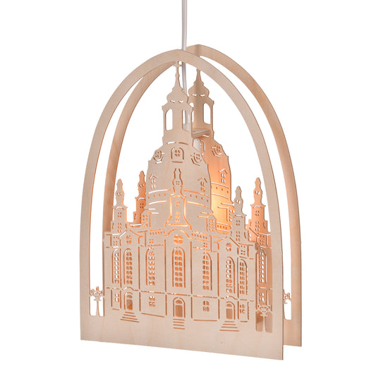 Fensterbild "Frauenkirche" von KWO, Schwibbogen, Art. 62060