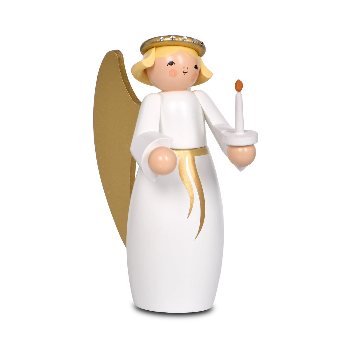 Engel mit Kerze, 10 cm von KWO, Art. 75349