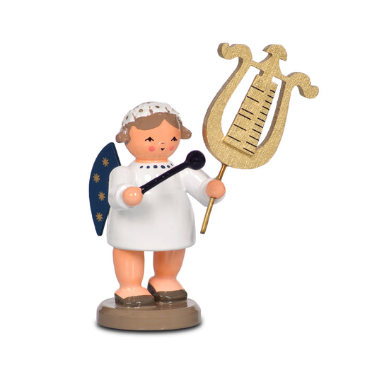 Engel mit Glockenspiellyra, 6 cm von KWO, Art. 75643