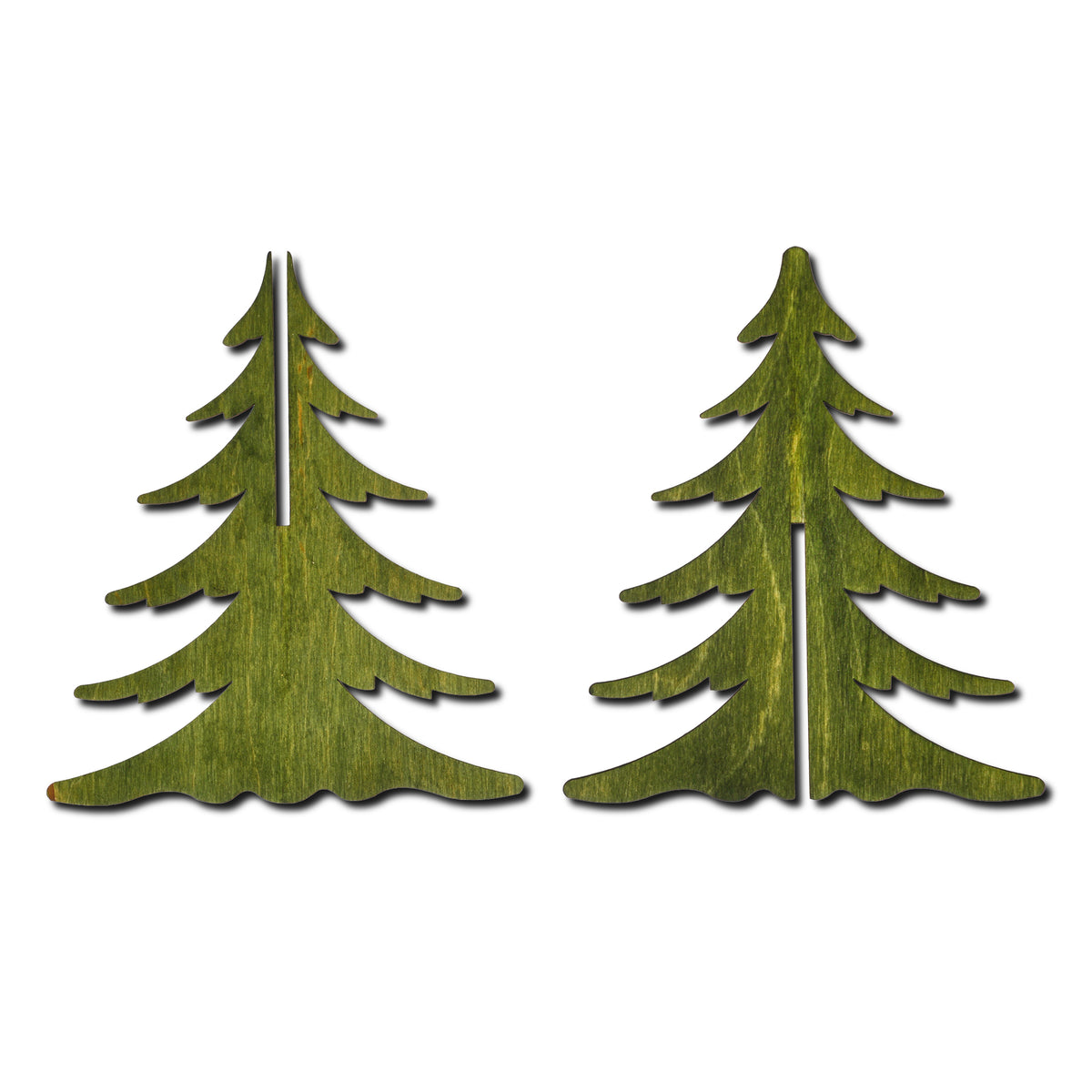 Steckbaum, grün, 13 cm von KWO, Spanbaum, Art. 75731, Ansicht 2