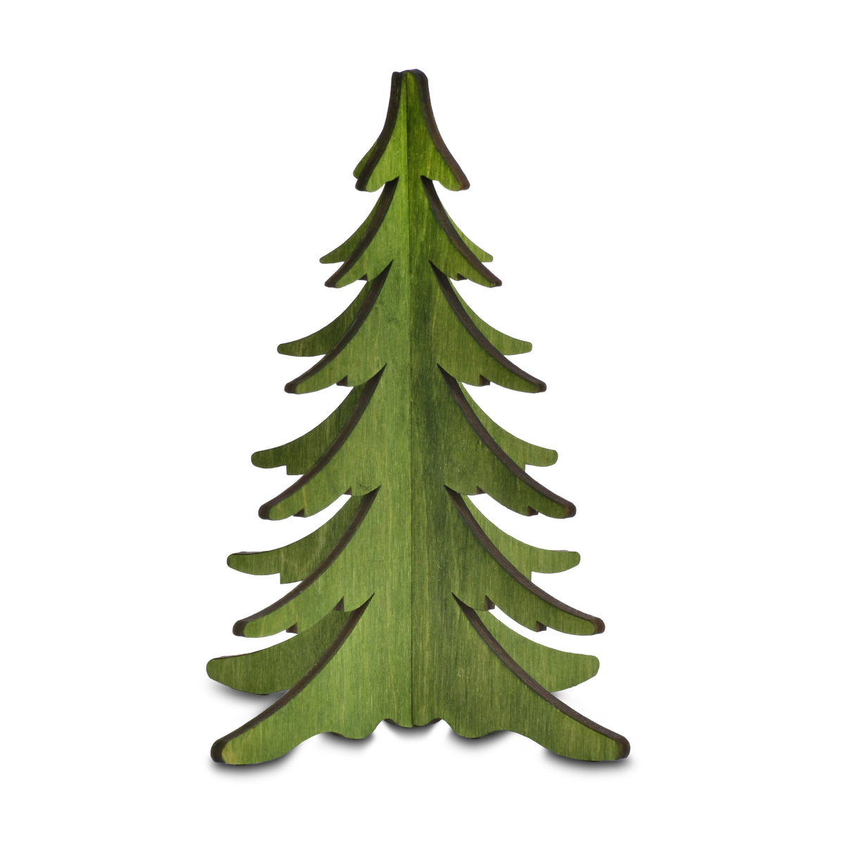 Steckbaum, grün, 13 cm von KWO, Spanbaum, Art. 75731
