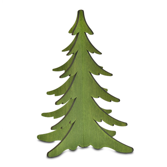 Steckbaum, grün, 19 cm von KWO, Spanbaum, Art. 75732