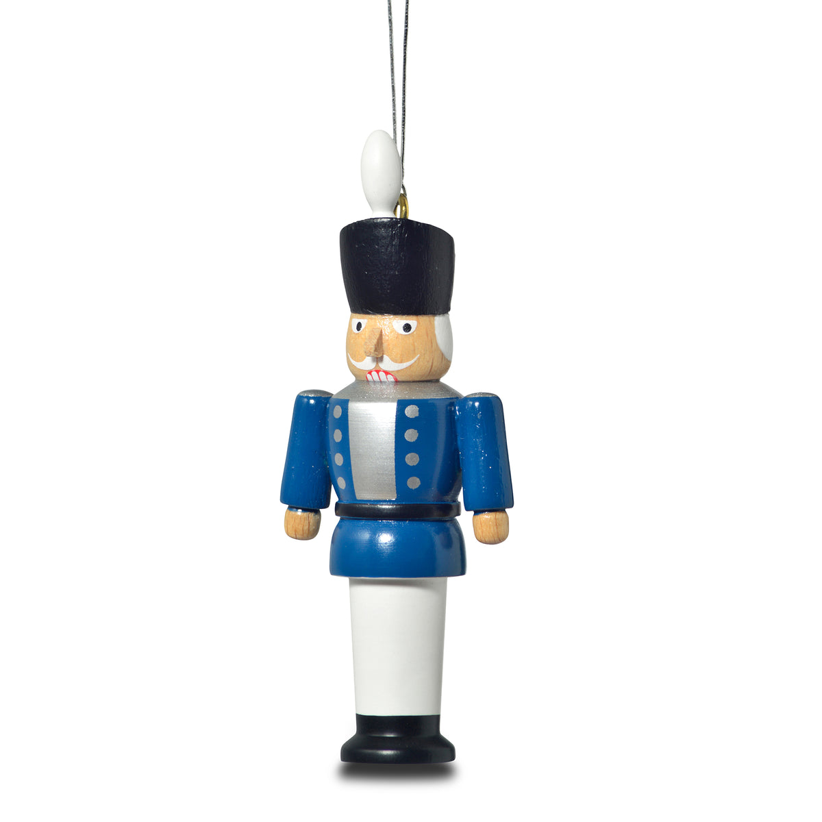 Baumbehang "Nussknacker" blau, 8 cm von KWO, Art. 81810