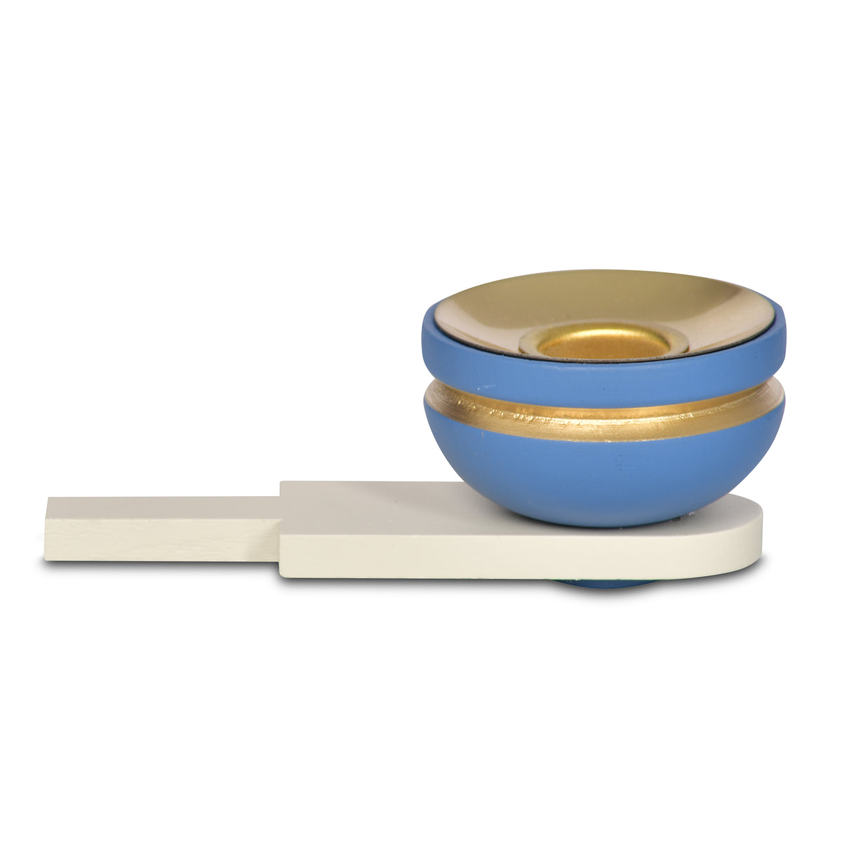 Pyramidentülle-Nr. 70027/70037, blau-gold von KWO, Art. 99130