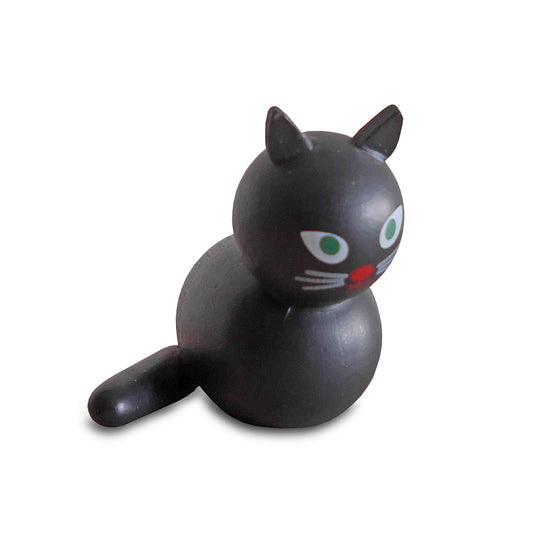 Katze schwarz für Kachelofen von KWO, Art. 99287
